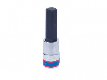 Насадка (бита) торцевая 1/2&quot, HEX, 14 мм, L = 80 мм KING TONY 403514