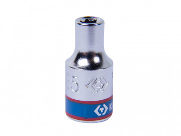 Головка торцевая TORX Е-стандарт 1/4&quot, E5, L = 24 мм KING TONY 237505M