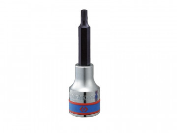 Насадка (бита) торцевая 1/2&quot, TORX, T20, L = 80 мм, с отверстием KING TONY 403720