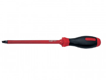 Отвертка шлицевая Slotted 8,0 мм, 175 мм, диэлектрическая KING TONY 14720807