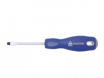 Отвертка шлицевая Slotted 6.5х150 мм держатель МАСТАК 040-65150H
