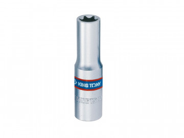 Головка торцевая TORX Е-стандарт 3/8&quot, E4, L = 63 мм KING TONY 327504M