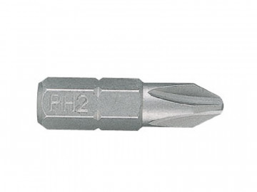 Вставка (бита) торцевая 1/4&quot, Phillips, PH2, L = 25 мм KING TONY 102502P