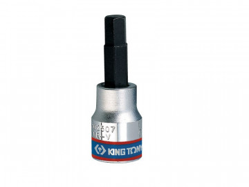 Насадка (бита) торцевая 3/8&quot, HEX, 12 мм, L = 50 мм KING TONY 302512