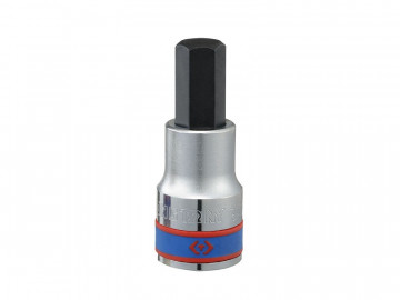 Насадка (бита) торцевая 1/2&quot, HEX, 12 мм, L = 60 мм KING TONY 402512