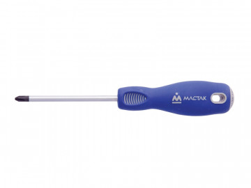 Отвёртка крестовая Phillips 0х75 мм, держатель МАСТАК 041-00075H