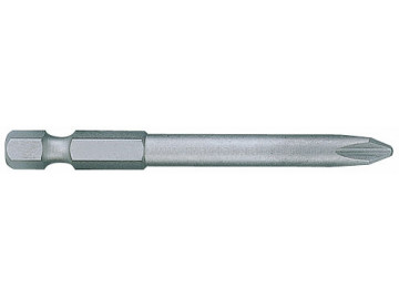 Вставка (бита) торцевая 1/4&quot, Pozidriv, PZ2, L = 50 мм, для шуруповерта KING TONY 715002Z