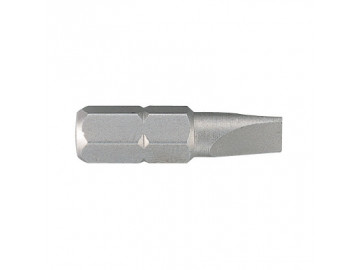 Вставка (бита) торцевая 1/4, Slotted, 3х0,5 мм, L = 25 мм KING TONY 102503S1