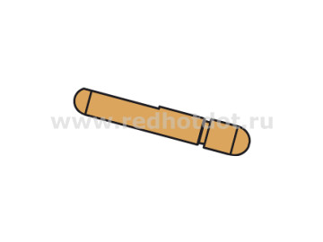 Электрод угловой 90 град DDT 60 мм RED HOT DOT 47891