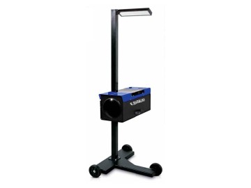 Прибор контроля и регулировки света фар с лазером KraftWell HBA19DL1LX